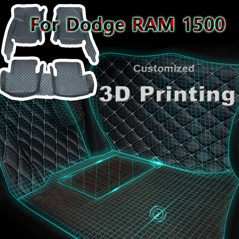 

Car Floor Mat ＆ Car Trunk mat for Dodge RAM 1500 1997-2020 years Floor mats Auto foot pads Car Accessories