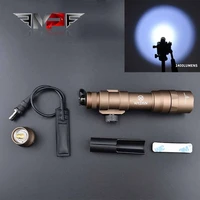 wadsn airsoft 1400lumes hunting flashlight m600df m600 led white light fit 20mm picatiny rail wadsn airsoft weapon gun light