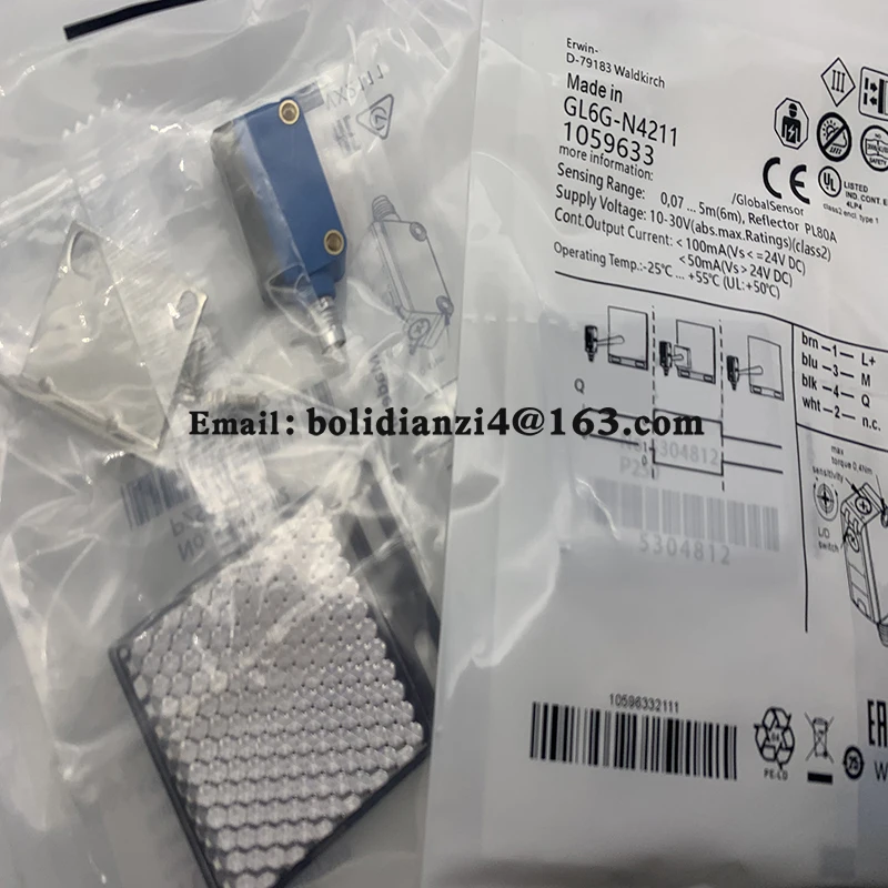 Новый датчик для фотоэлектрического переключателя GL6G-P4212 GL6G-N1211 GL6G-N1212 GL6G-N4211 GL6G-P4211