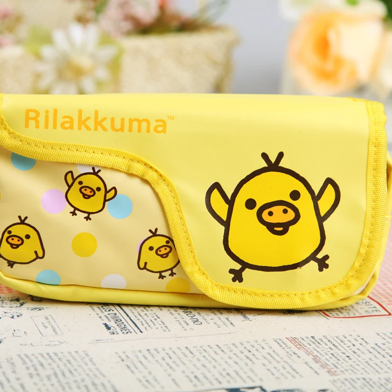 Новые модные милые косметички Kawaii Rilakkuma Korilakkuma для девочек детские подарочные