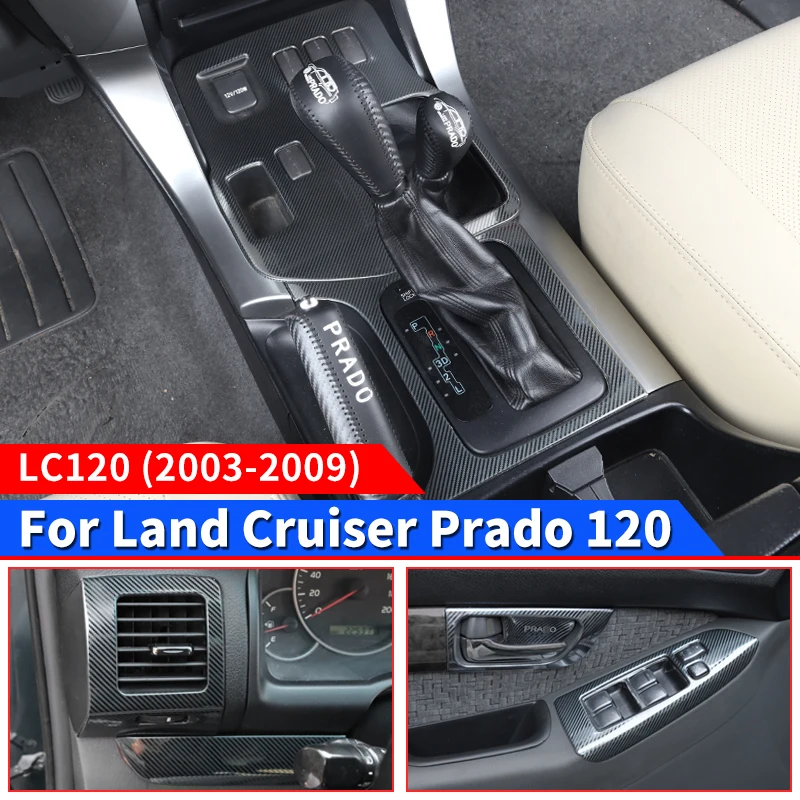 

2003-2009 For Toyota Land Cruiser Prado 120 Interior Upgrade Modification Handle Central Control Gearbox Air Conditioning Outlet