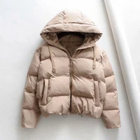 cotton padded jacket winter hooded parkas woman warm down jacket woman coat thicken women casual women puffer jacket 2022 new