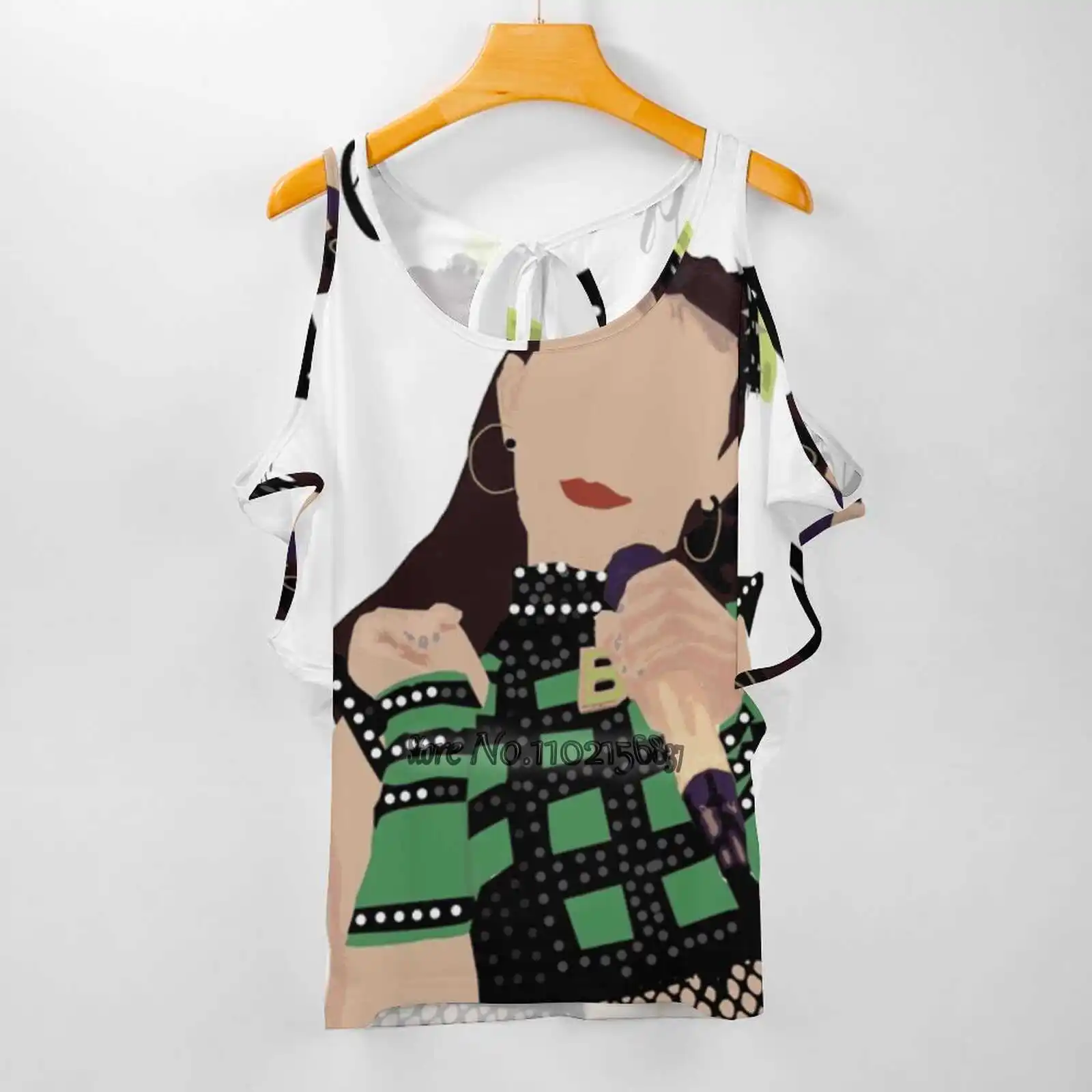 Футболка на одно плечо с завязками 6 шт. |