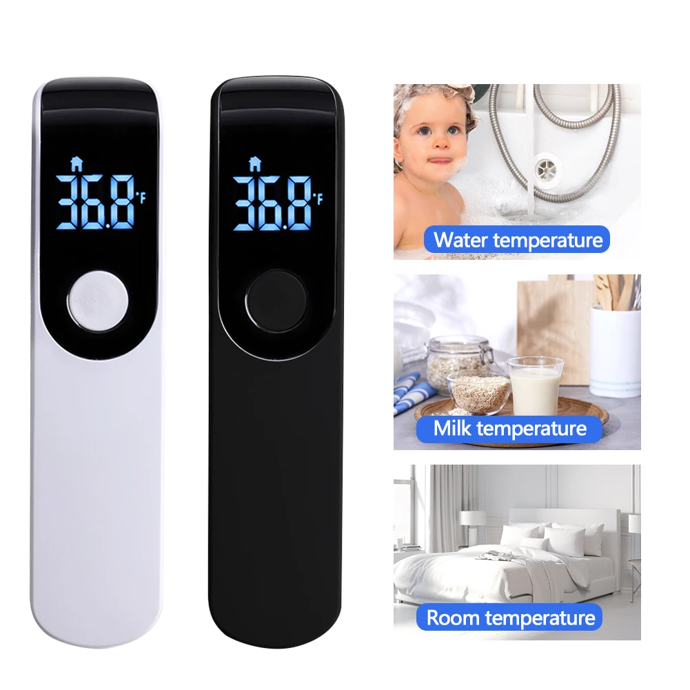 Цифровой инфракрасный термометр с ЖК-дисплеем Бесконтактный медицинский для