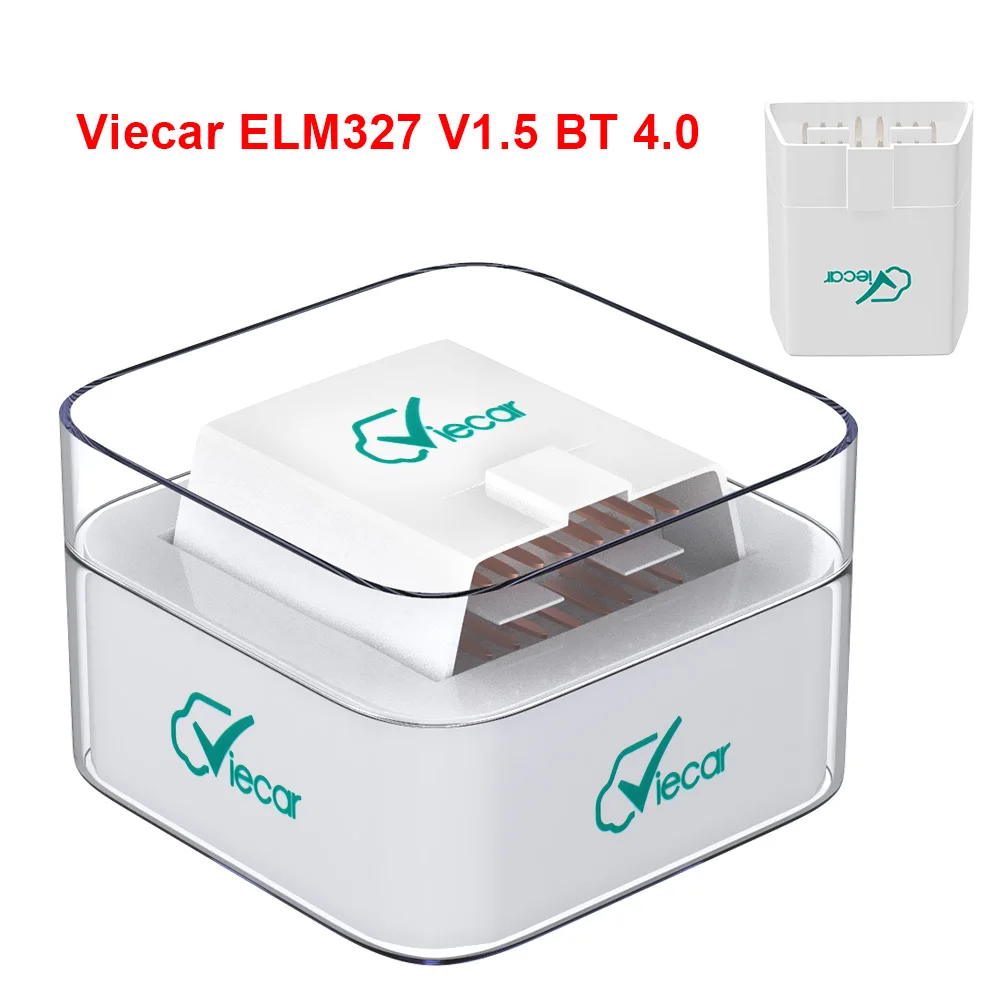 Viecar ELM 327 V1.5 OBD2 Bluetooth 4.0  OBDII Scanner  For Android/IOS  Car Diagnostic Tool Code Readers