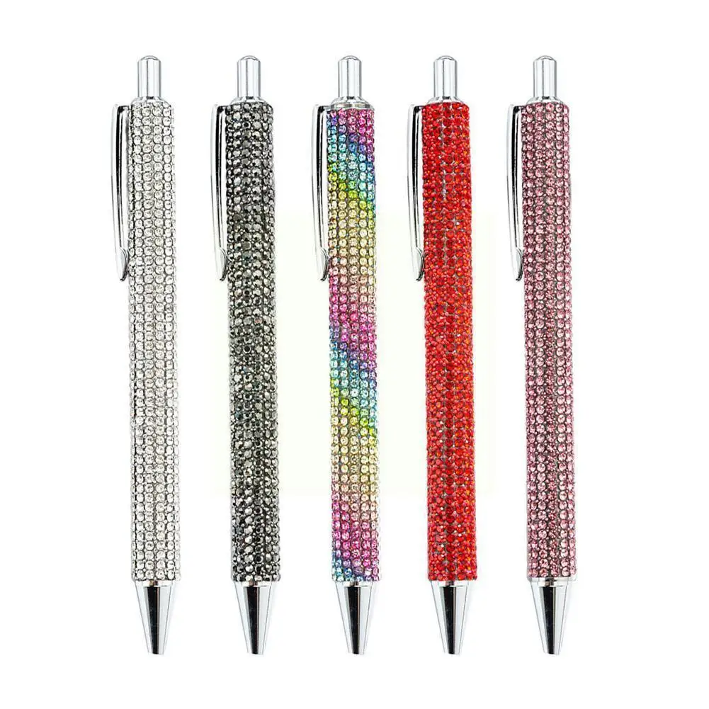 

1 шт. шариковая ручка Роскошные милые свадебные розовые золотые металлические принадлежности качественные офисные канцелярские принадлежности высокие ручки для школы P3L4