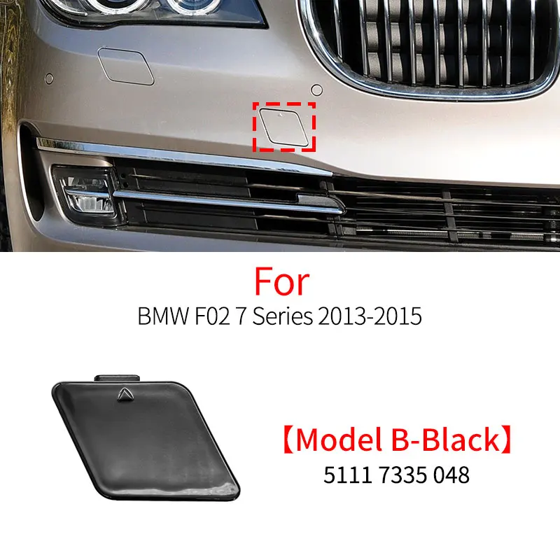 

Передний бампер автомобиля, фаркоп, крышка, аксессуар для BMW 7 серии F01 F02 730 740 750 760LI 51117210880 51117335048