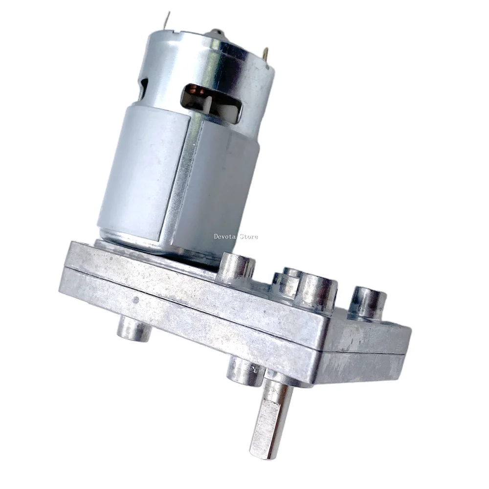 

TT-775 цельнометаллический мотор-редуктор постоянного тока 6 В 12 В 24 В 30 В крутящий момент DIY мониторинг дистанционное управление шторный клапан