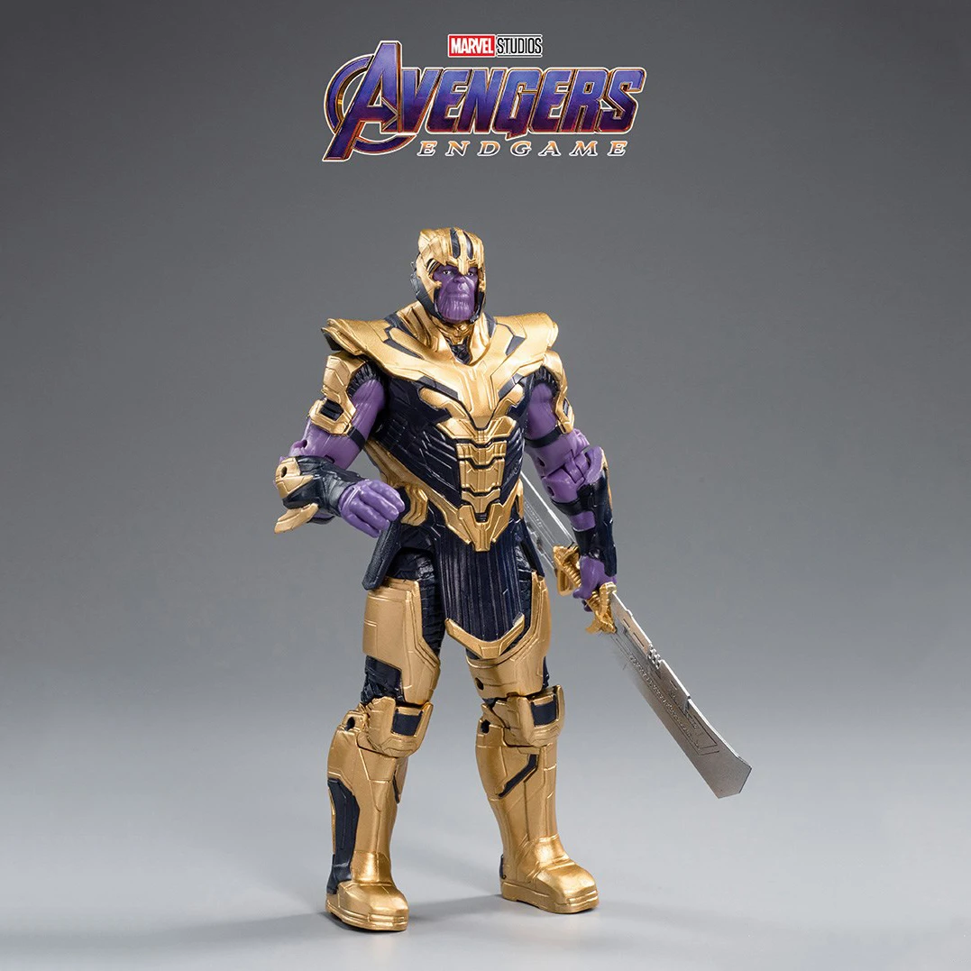 

2023 Marvel The Avengers Captain America Action Figure Thanos Scene Setting Christmas Gift Toys For Children Boy Gift Kids Toy