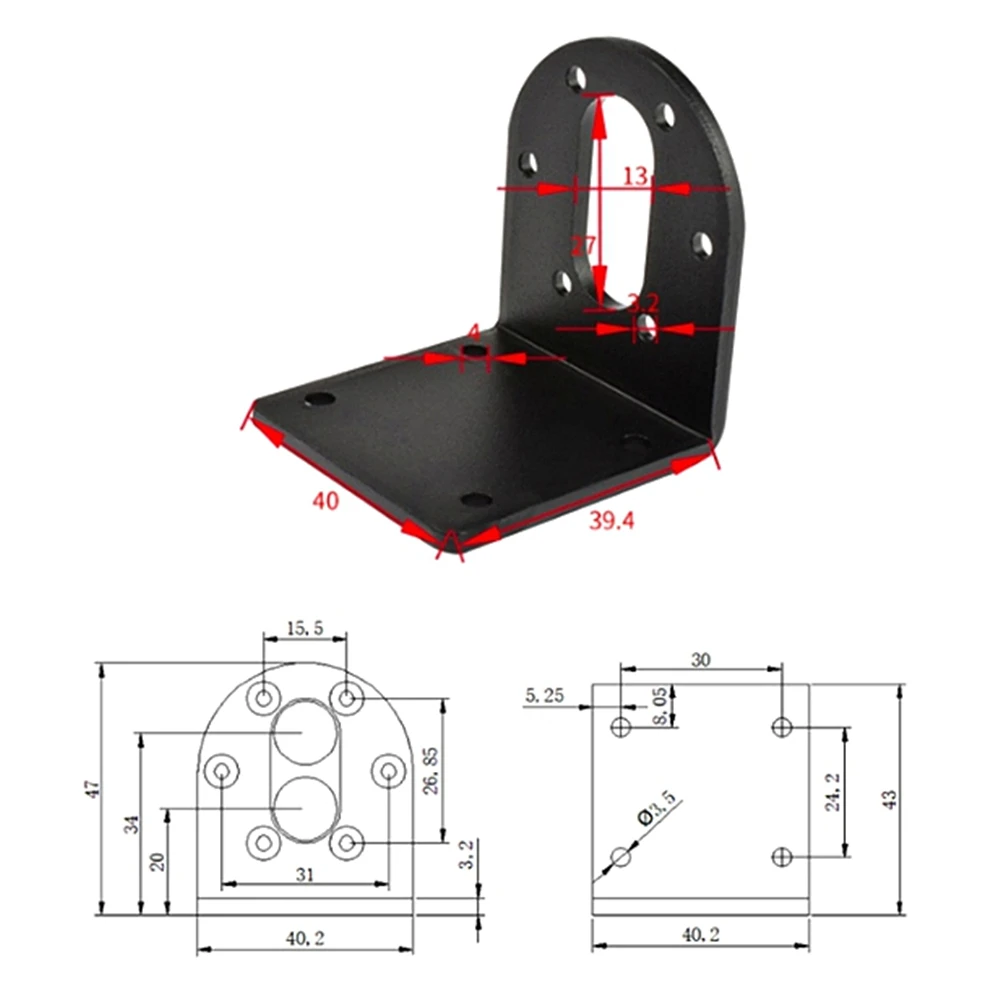 37 мм 520 Резьбовая длинная щетка вала 12 в 24 В постоянного тока редукторный