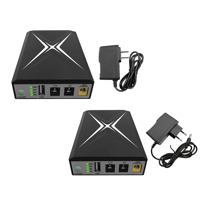 

Uninterruptible Power Supply 5V 9V 12V 18W Battery Backup Mini UPS USB For Wifi Router CCTV