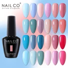 Гель для ногтей NAILCO, аксессуары для дизайна ногтей, ярко-розовые, 15 мл, серия Gellak, лето