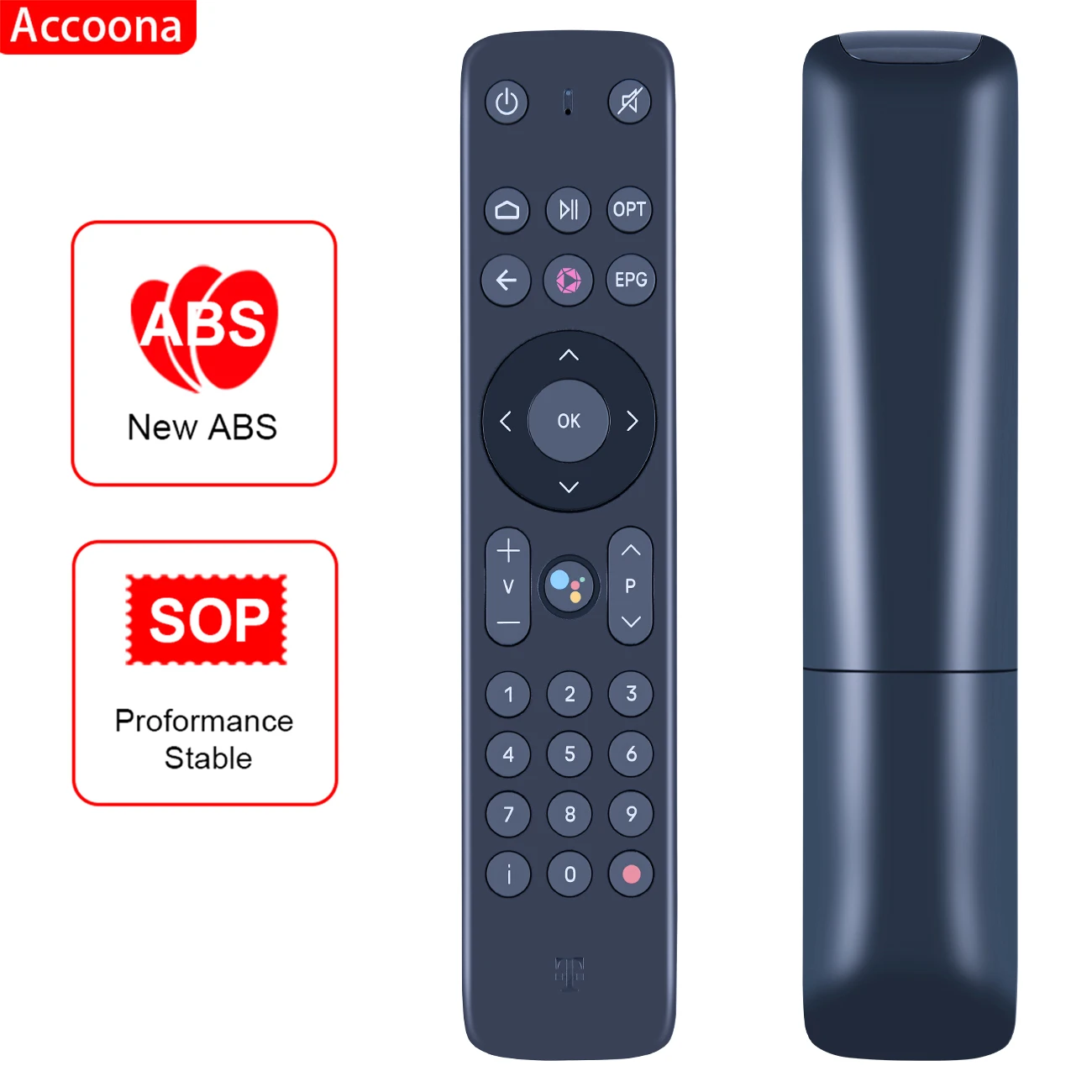 

VOICE remote control for Tech4home Lda TV AndroidTV T4HIS2107/30K Main L1 T T4HIS2012/30K Main L1
