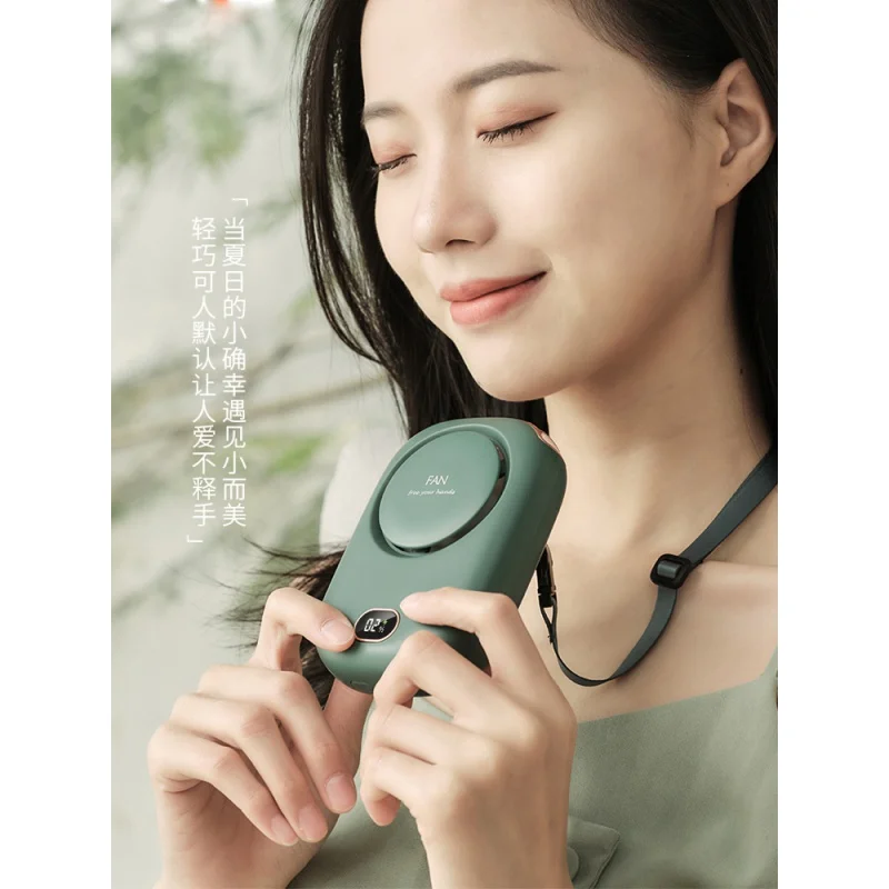 

Маленький портативный мини-Веер на шею, с лямкой на шее