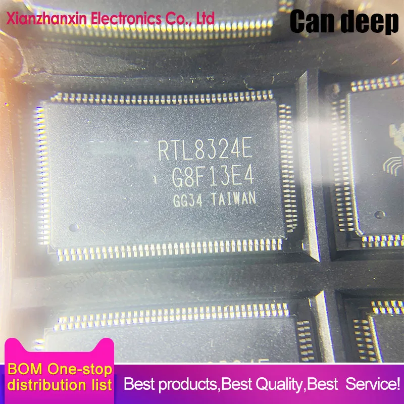 

Жидкокристаллический чип RTL8324E RTL8324 QFP128 IC совершенно новый оригинальный, 1 шт./партия