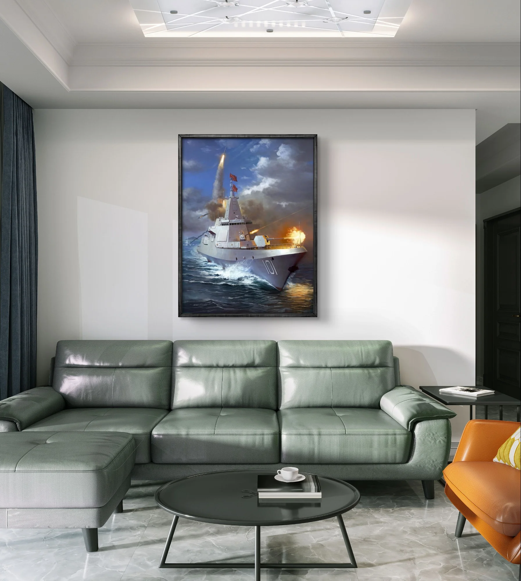 Современные военные корабли набор алмазной живописи крейсер разрушитель