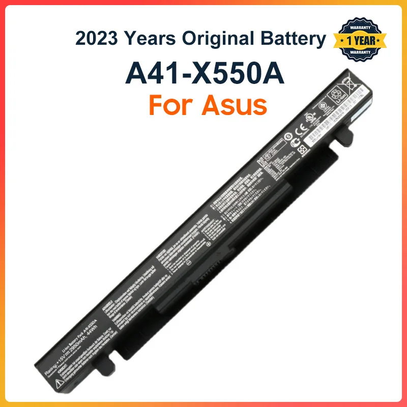 

A41-X550A 15V 2800mAh Laptop Battery 4Cells For Asus A41-X550 A450 A550 F450 F550 F552 K550 P450 P550 R409 R510 X450 X550CA