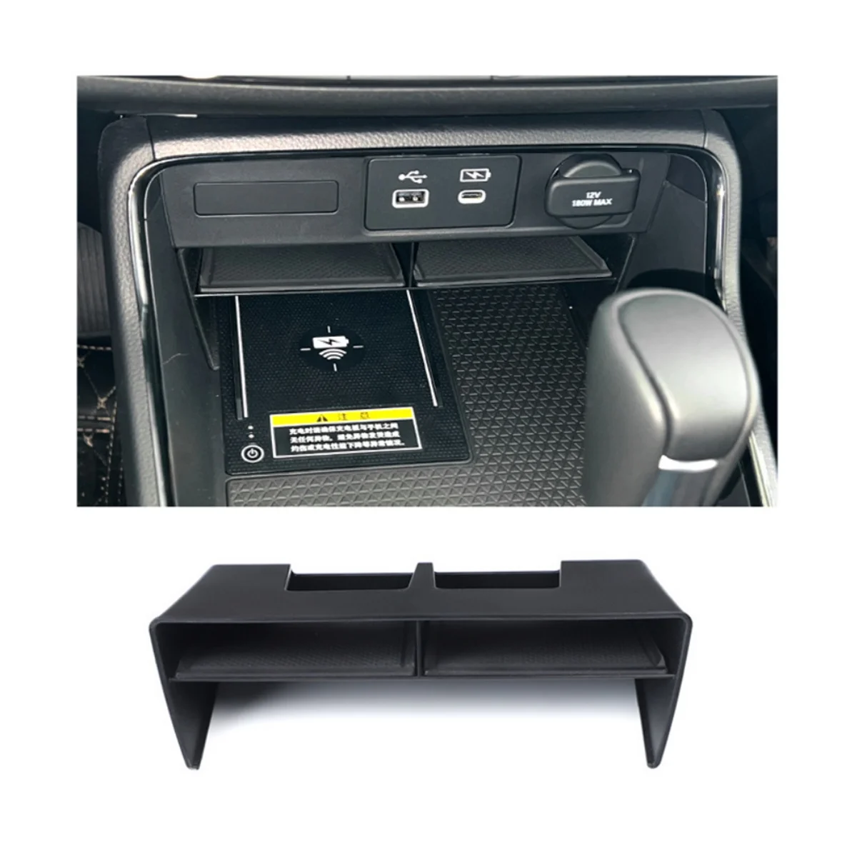 

Автомобильная центральная консоль для Honda CR-V 2023 CRV, центральный лоток для хранения, органайзер, контейнер для поддержания порядка, аксессуары для интерьера