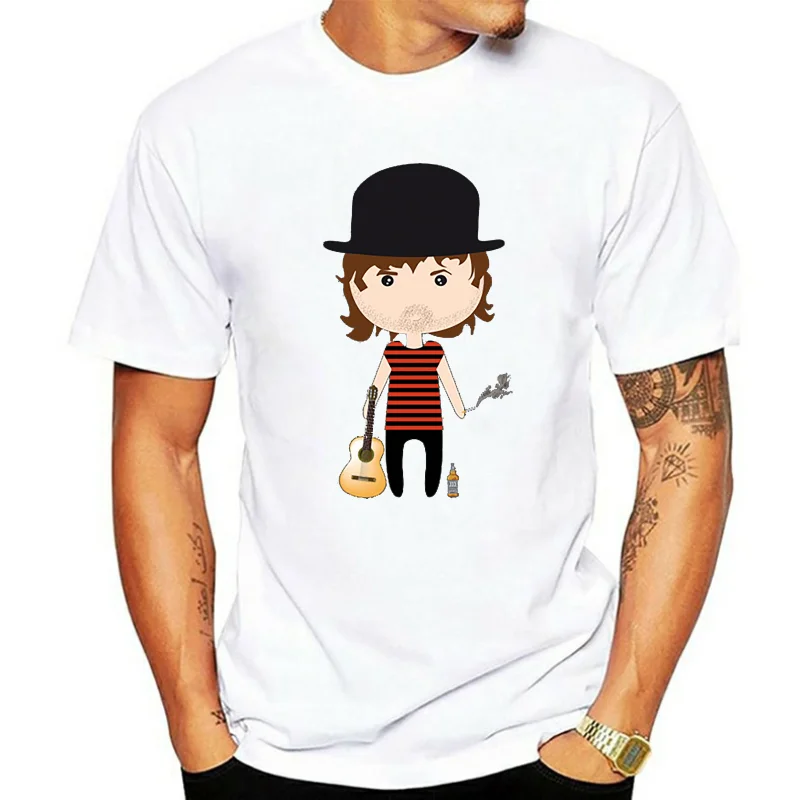 Joaquin Sabina T Shirt Hot men's fun casual print T-shirt