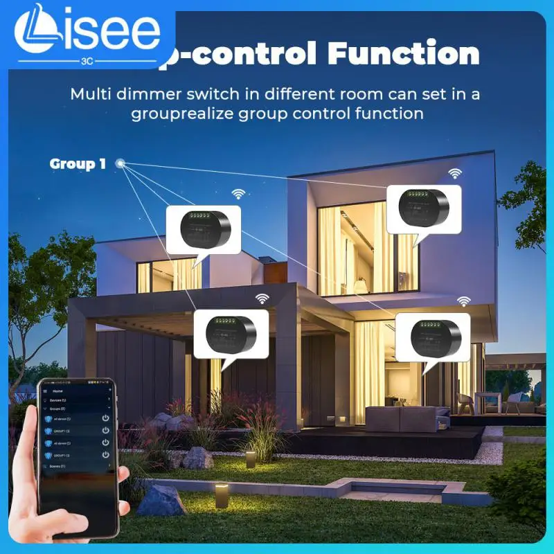 

Works With Alexa And Google Home On/off Module Voice Control Rf433 Blind Roller Curtain Switch Mini Smart Life App Wifi