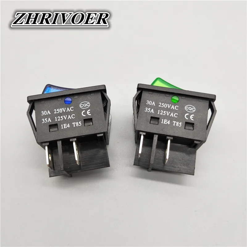 Автомобиль DIY модификация ключа KCD4 ON-OFF 30A/250V 16A/250V сверхмощный 4-контактный тумблер