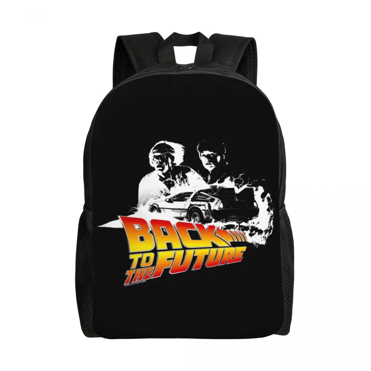 Retro Film Back To The Future Travel Backpack Men Women School Computer Bookbag College Student Daypack Bags
