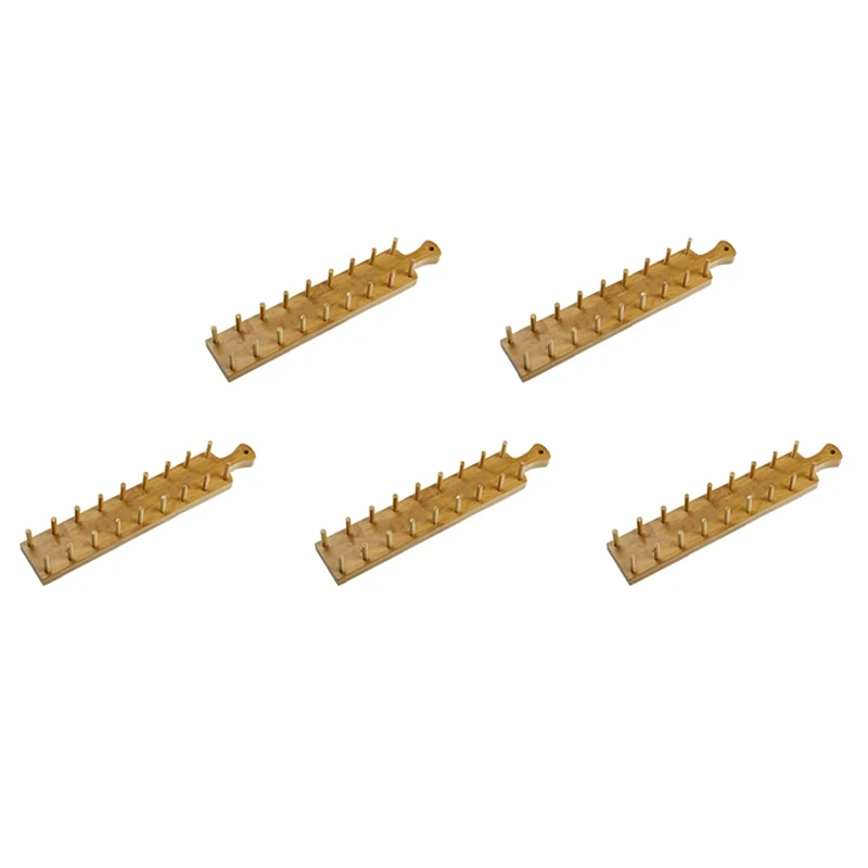 

5 шт., бамбуковый поднос для тако и аппетита