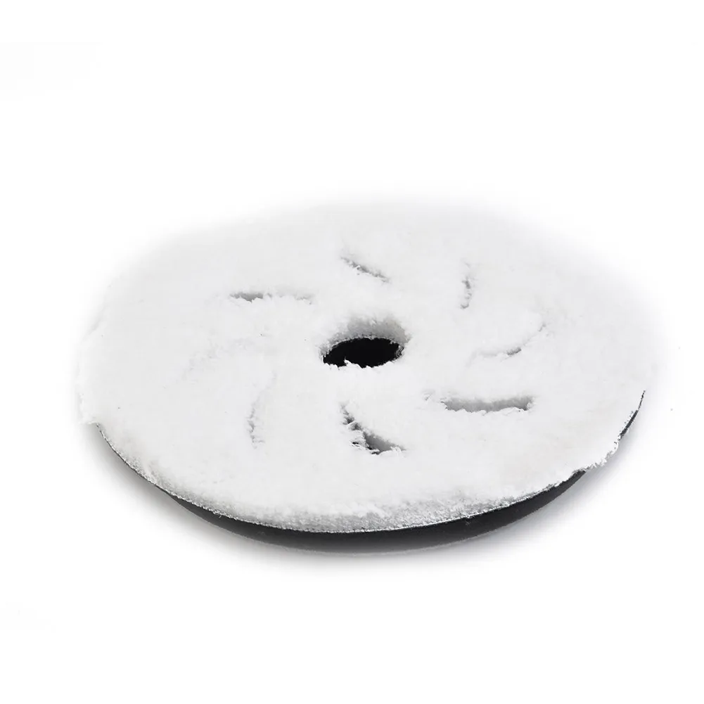 

1pcs New Useful Polishing Pad Vehicle Wheel 1 pcs 5 Inch Auto Microfiber Replacemen Replaces Buffing Car Cutting Pads