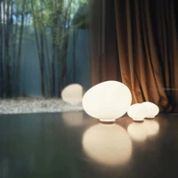 glass table lamp for living room adjustable geometric light fixture ball decorative metal eye protection lamp minimalist decor