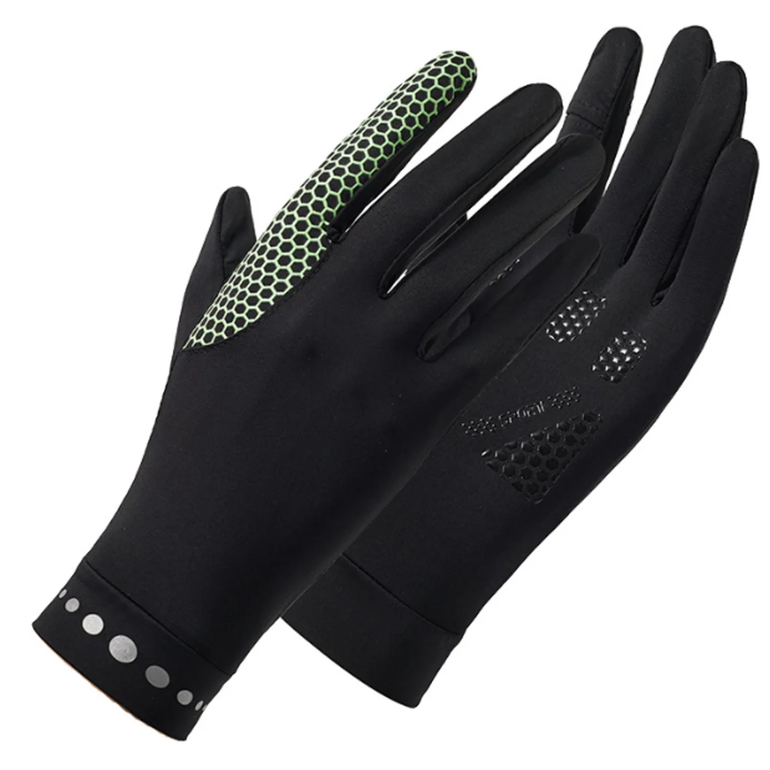 

Women Sunscreen Fingerless Gloves UV Protection Gloves Summer Sunblock Gloves for Driving Riding Fishing Golfing Outdoor