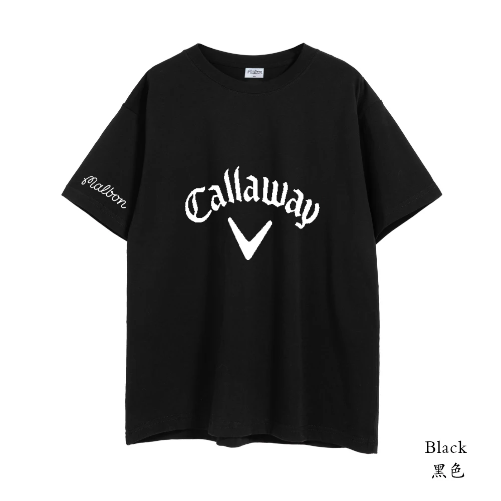 

Malbon Golf T-Shirt Men Women 2023 Summer Cotton Golf Top Malbon Golf Bucket Hat Short Sleeve Fashion Couple Loose Golf Clothing