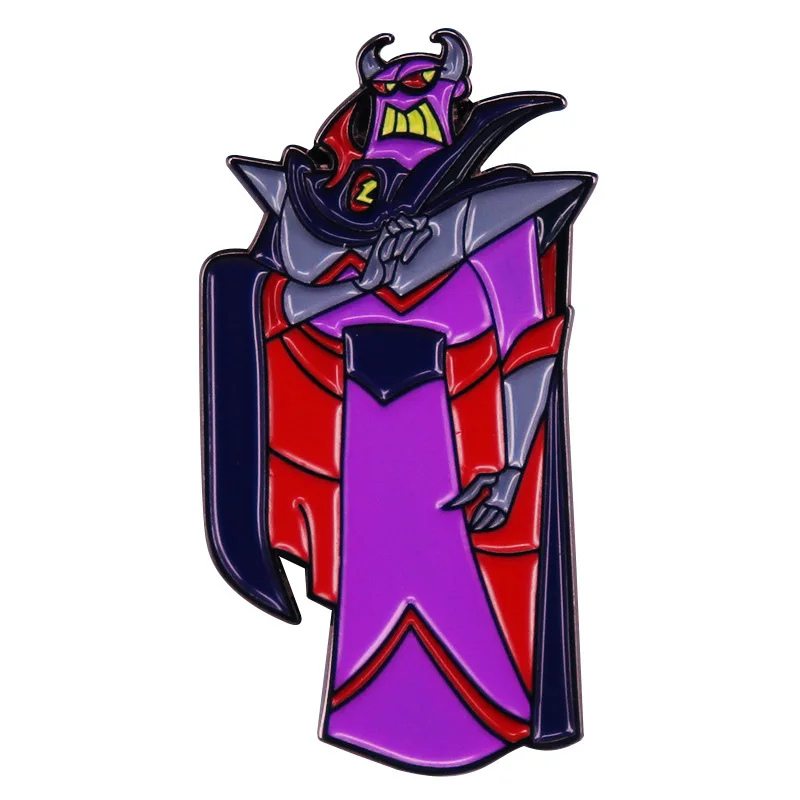 Wanda and Vision Witch Enamel Pin Brooch Metal Badges Lapel Pins Brooches for Backpacks Luxury Designer Jewelry Accessories