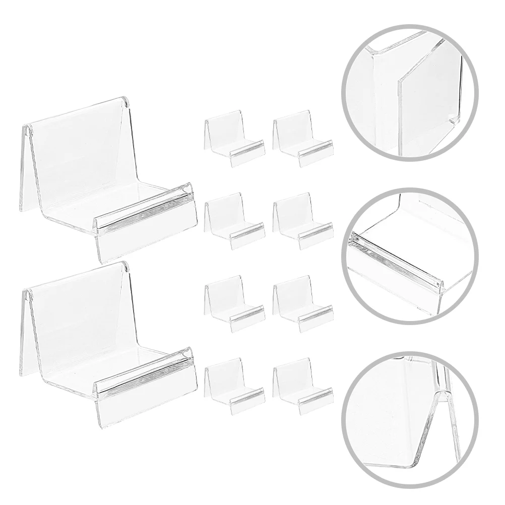 

10pcs Thickened Multifunctional Multi-use Desktop Clear Purse Stand
