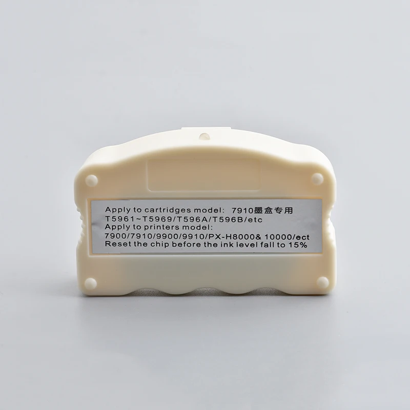 

Сброс чипа картриджа с чернилами для Epson Stylus Pro 9710 7700 9700 7710 7890 9890 7908 9908 7900 9900 7910 9910 Сброс картриджа