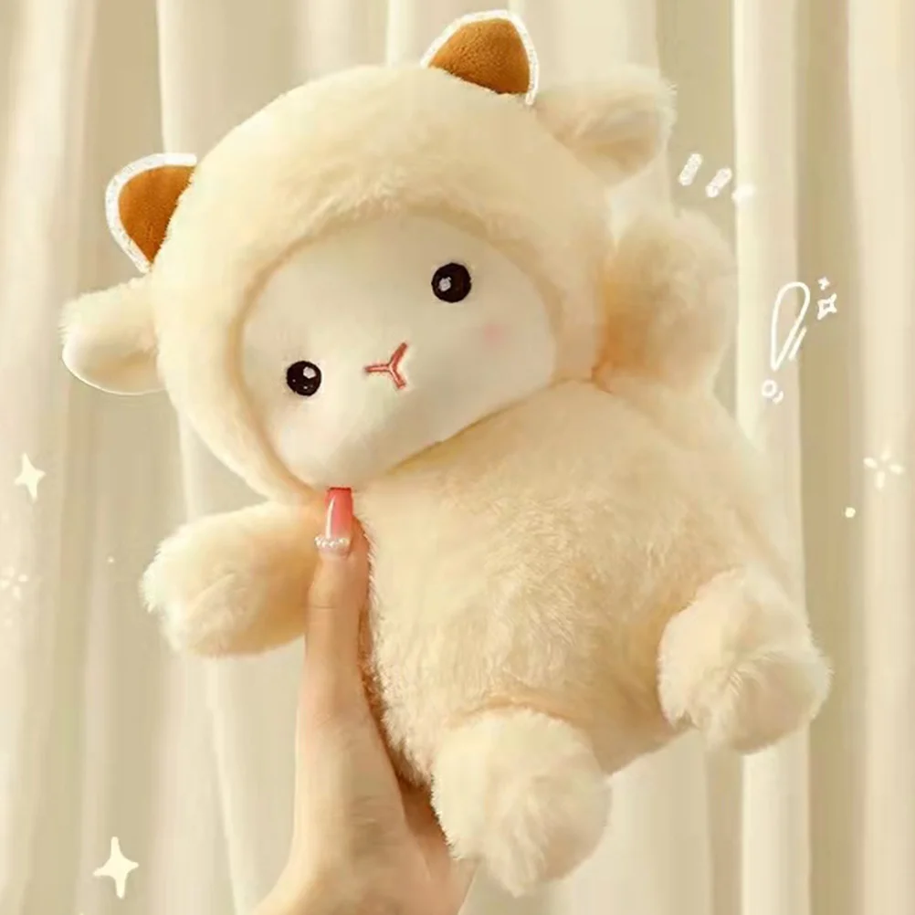 

Plush Cartoon Soft Adorable Stuffed Sheeping Toy Companion Toy Appease Toy Kids Appease Toy Sheep Toy