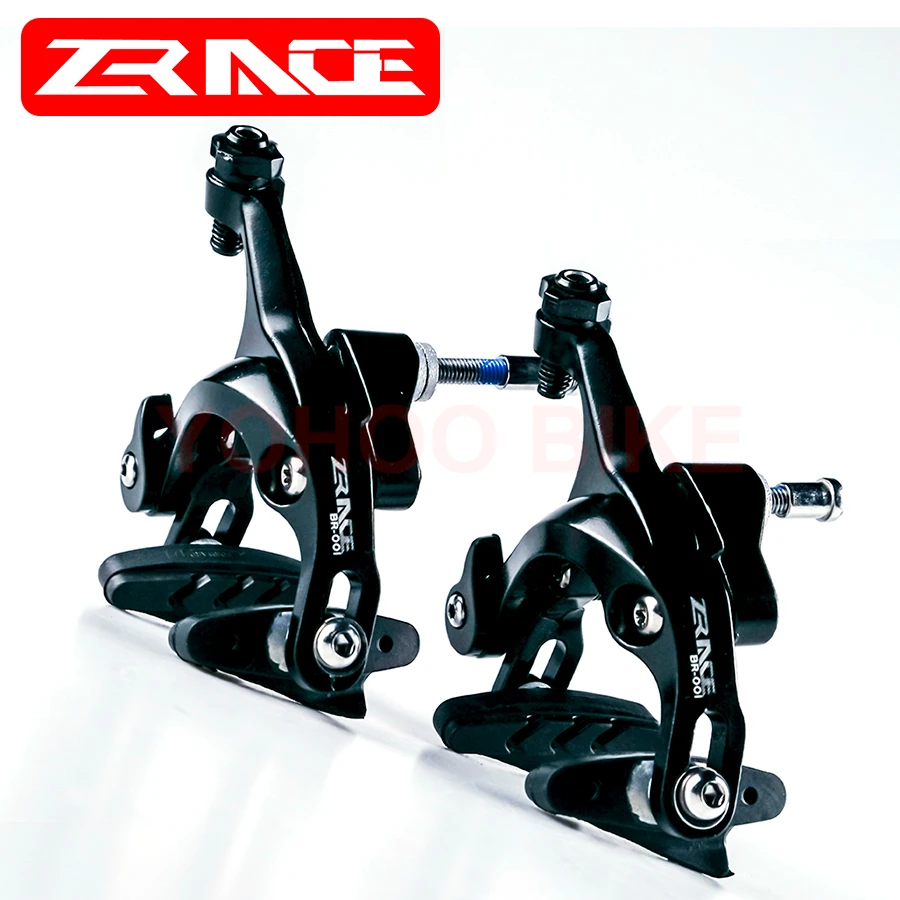 

ZRACE Bike Caliper Brake Road and Folding Front Rear Bicycle Calipe Brake, Dual Pivot Calipers Bicycle Brake 105 BR-001