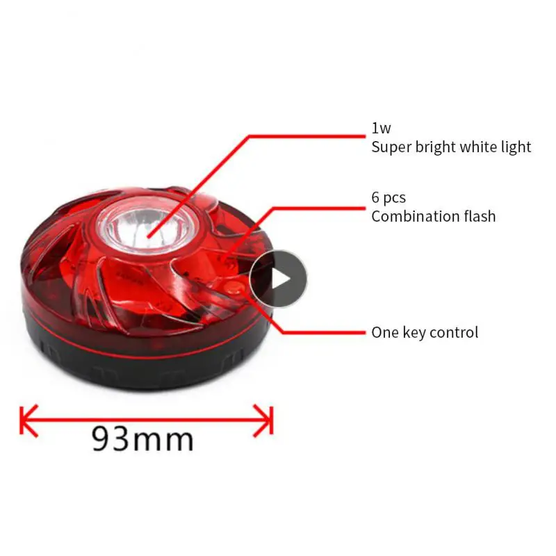 

Hot Selling Strobe Signal Lamp Practical 3 Aa Batteries Popular Highlight Emergency Flash Lamp Portable Universal Durable