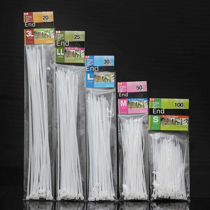 Нейлоновый пластиковый ленточный зажим прочная линейная веревка электрическая