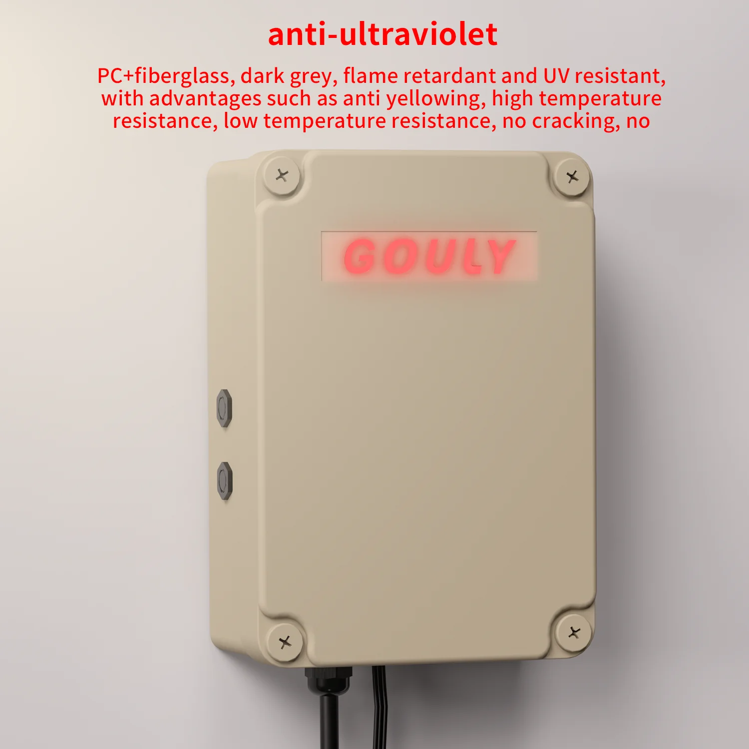 Gouly Водонепроницаемый корпус из АБС-пластика IP65 Наружная распределительная