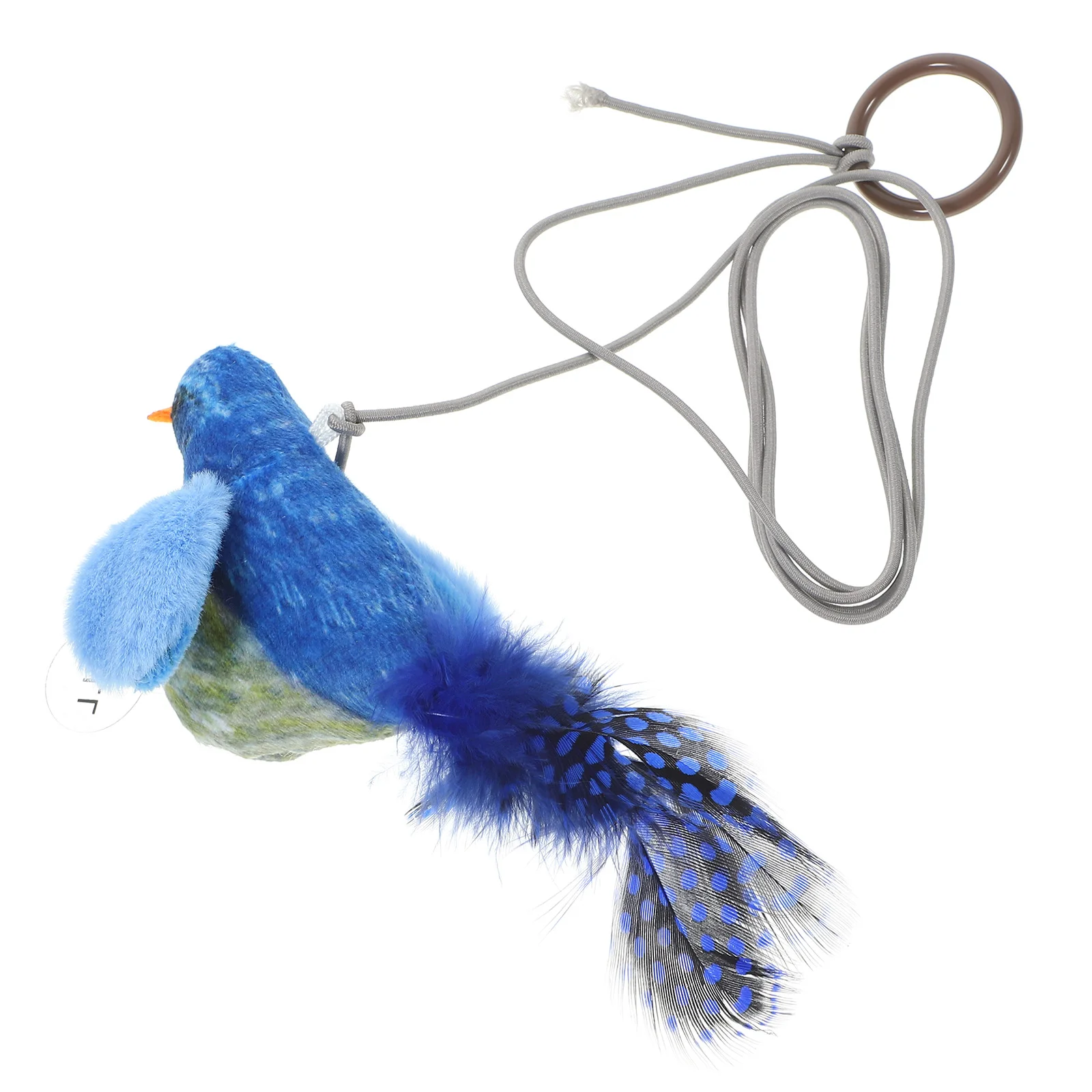 

Interesting Cat Bird Toy Compact Plaything Portable Teasing Scratching Kitten Supplies Interactive