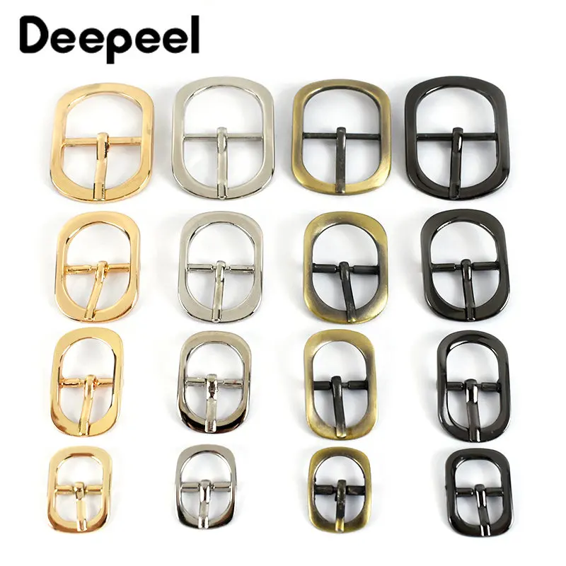 

10Pcs 12-38mm Metal Tri Glide Pin Buckles Belt Adjustment Clasp Handbag Strap Shoes Webbing Leather Crafts DIY Bags Accessories