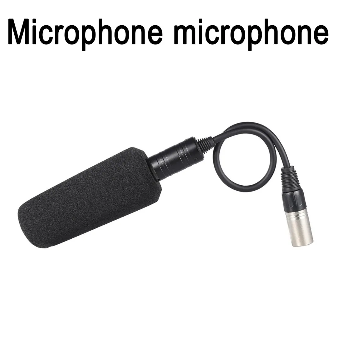 

1pc Interview Microphone 3pin XLR Interface Stereo Condenser Mic For Meeting/Photography/Video Recording Microphone 100Hz-160KHz