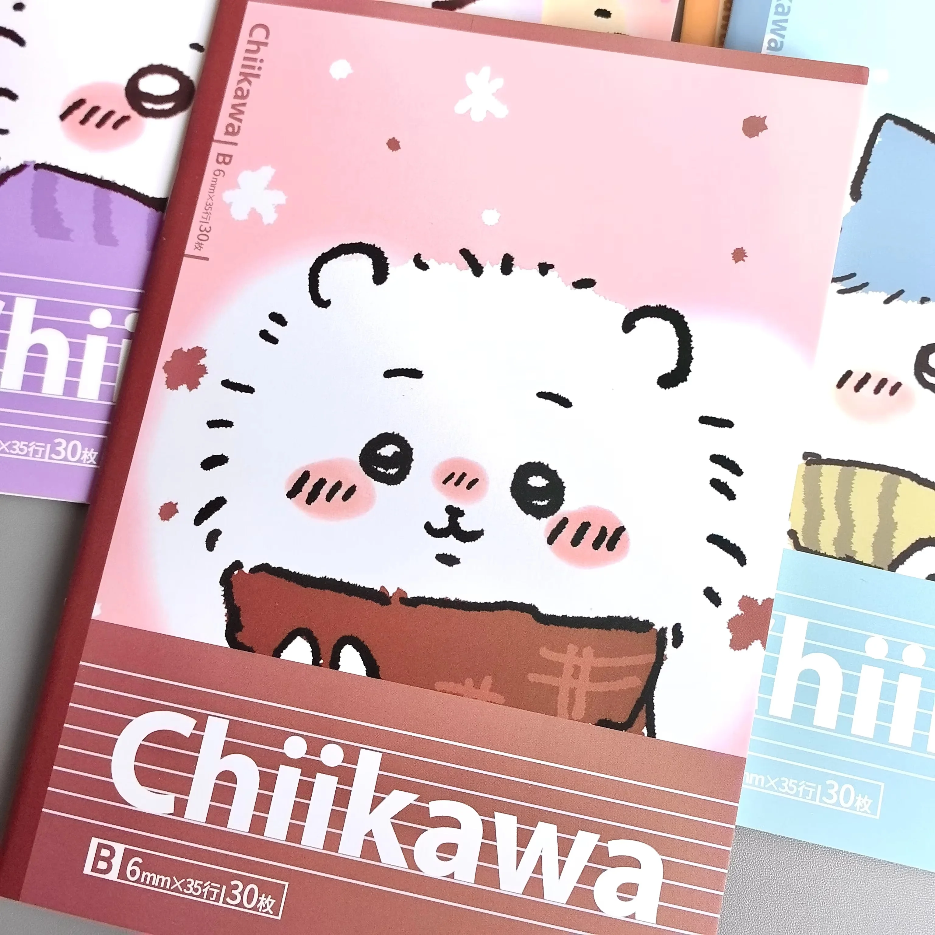 Милый блокнот с героями мультфильмов Chiikawa B5, блокнот с подкладкой для домашних заданий, мягкая поверхность, копия, блокнот Usagi ordi.), абсолютная содержимая Hachiware lder gratis ちいかわ Character сборник заданий для дошкольника тренажёры
