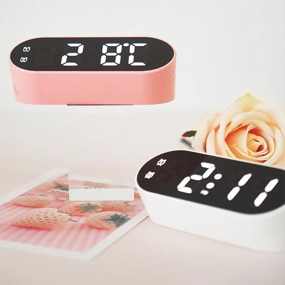 

Миниатюрный дисплей времени, бесшумный ЖК Многофункциональный Будильник, цифровые часы, положительный обратный отсчет