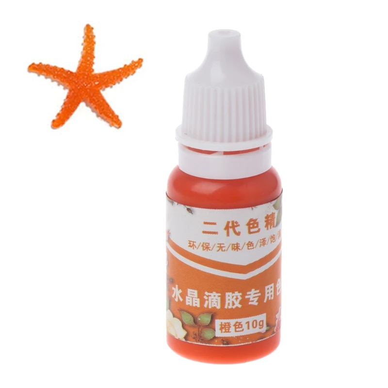 E0BF Liquid Epoxy Resin Dye Translucent Resin Colorant AB Resin Coloring for Epoxy Resin Coloring Paint DIY Crafts Art Making