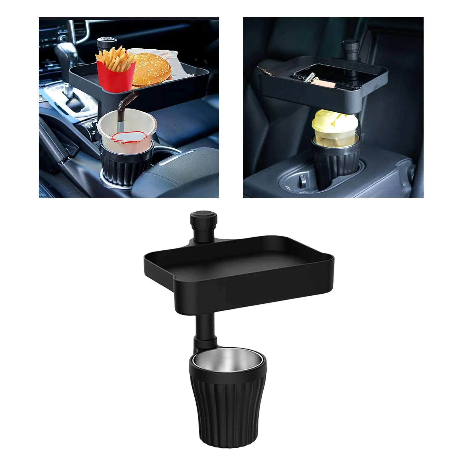 Многофункциональный автомобильный подстаканник 360° ° Вращающаяся бутылка для