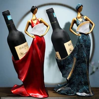 wine bottle display stand wine rack homeliving roomhoteltable decoration wedding ornament beauty girl model wine holder