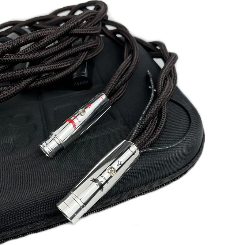 Фото Высококачественный балансный кабель FireBird XLR с твердым серебряным покрытием PSS, Hi-Fi аудиокабель с системой шумоподавления №4