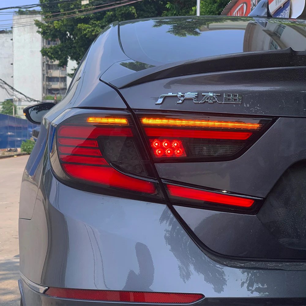 Автомобильные задние фонари в сборе для Honda Accord 2018-2021 светодиодные
