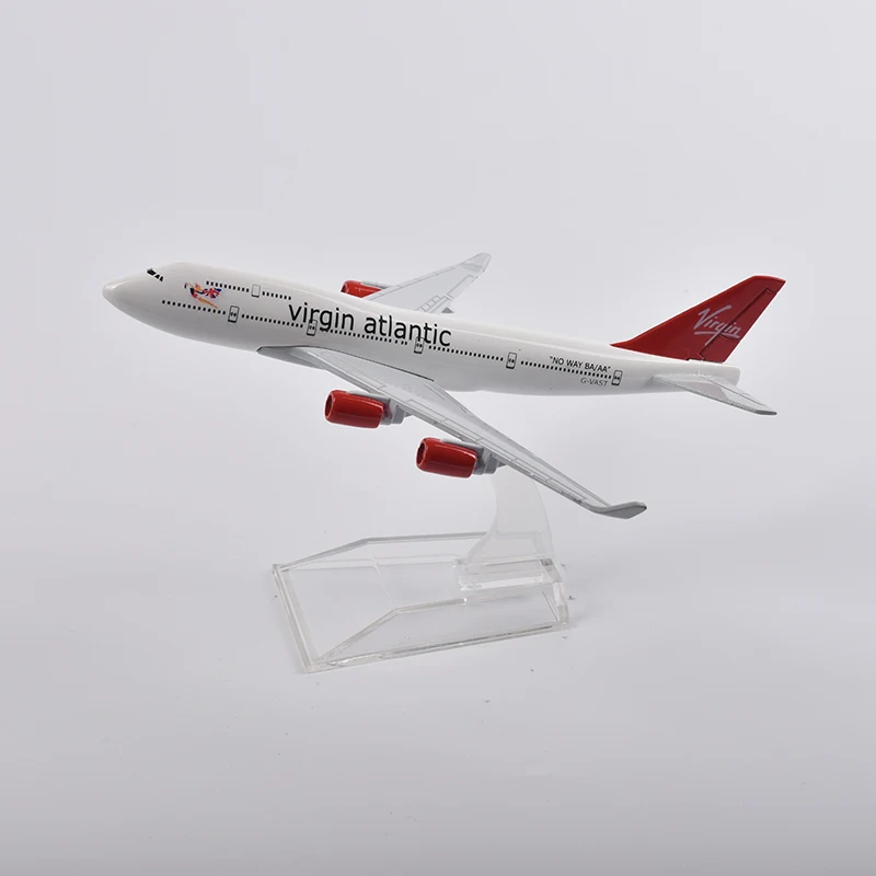 JASONTUTU 16 см Virgin Atlantic Boeing 737 литой под давлением металлический самолет масштаб 1/400